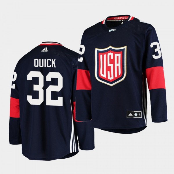 Jonathan Quick USA 2016 World Cup of Hockey Authen...