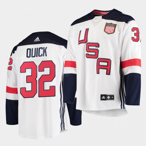 Jonathan Quick USA 2016 World Cup of Hockey Jersey...