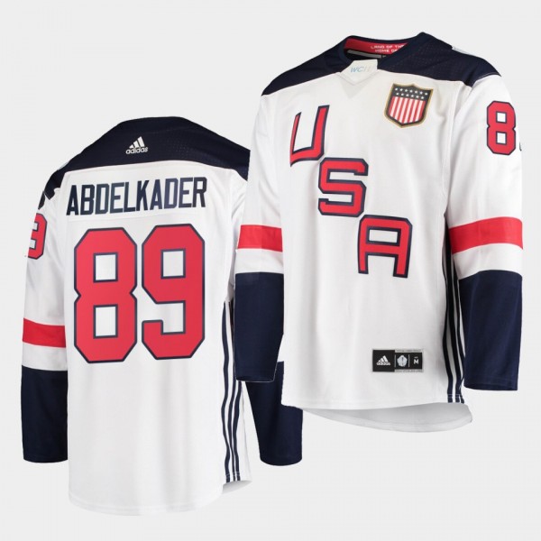 Justin Abdelkader USA 2016 World Cup of Hockey Jer...