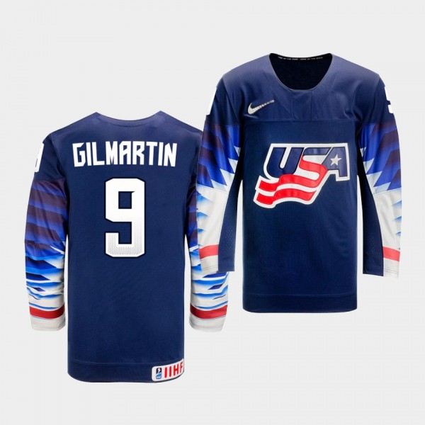 USA Team Liam Gilmartin 2021 IIHF Ice Hockey U18 W...