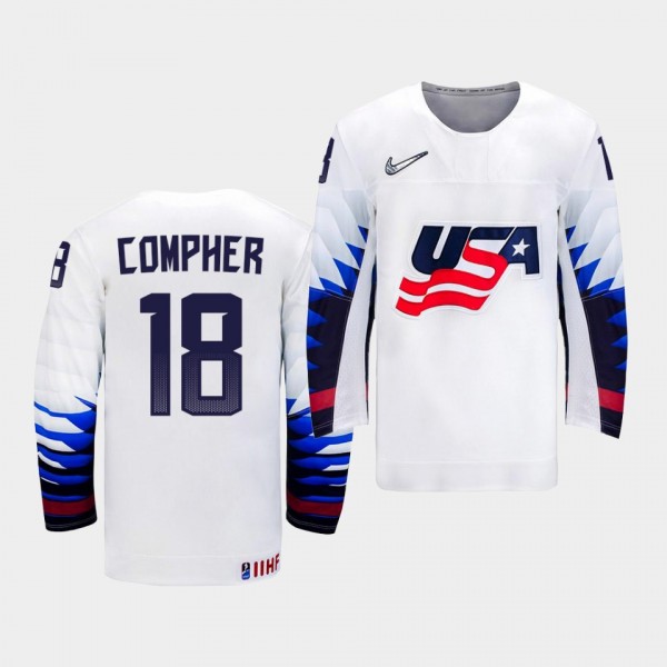 Jesse Compher USA Team 2020 IIHF Women's World Cha...