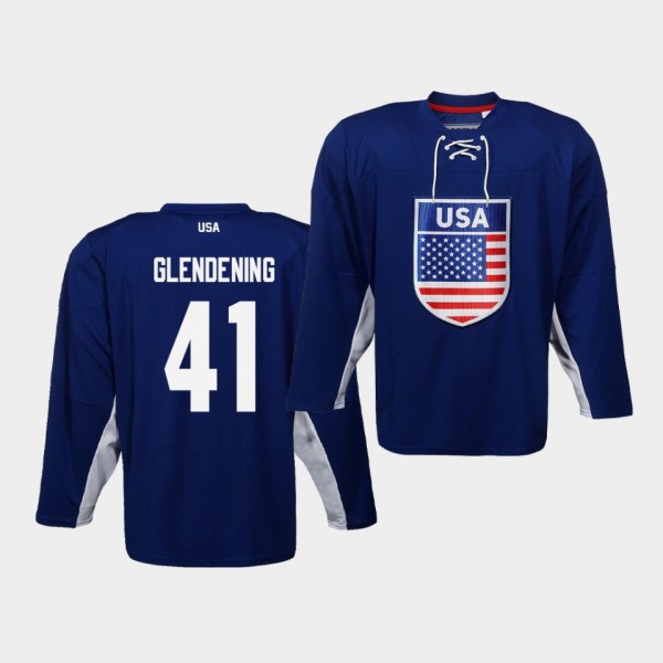 Luke Glendening USA Team 2019 IIHF World Champions...