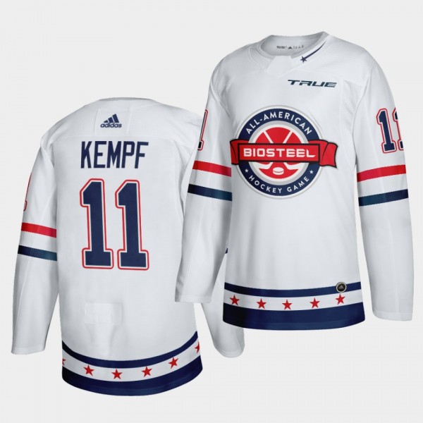 Hank Kempf USA Team White 2021 BioSteel All-Americ...