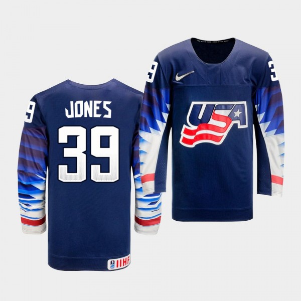 Zac Jones USA Team 2021 IIHF World Championship Aw...