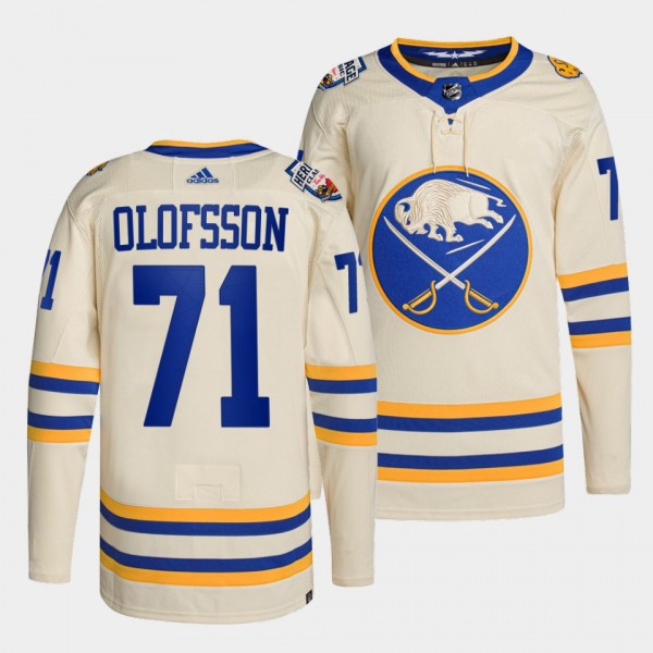 Buffalo Sabres 2022 Heritage Classic Victor Olofss...