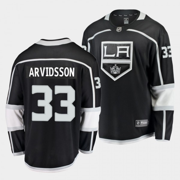 Viktor Arvidsson Los Angeles Kings 2021 Home Black...