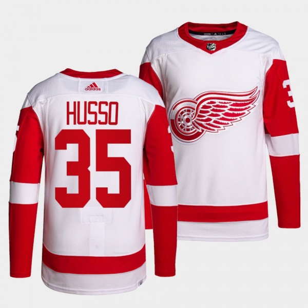 Detroit Red Wings Authentic Primegreen Ville Husso...