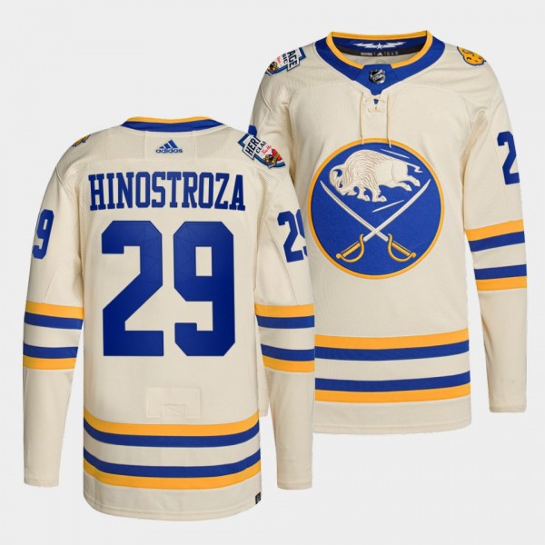 Buffalo Sabres 2022 Heritage Classic Vinnie Hinost...