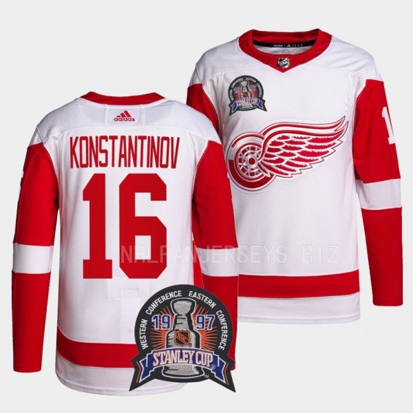 1997 Stanley Cup Vladimir Konstantinov Detroit Red...