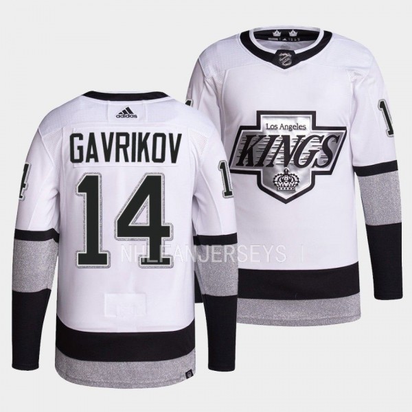Vladislav Gavrikov #14 Los Angeles Kings 2022-23 A...