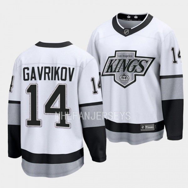 Los Angeles Kings Vladislav Gavrikov 2022 Alternat...