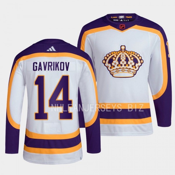 Vladislav Gavrikov #14 Los Angeles Kings 2022 Reve...