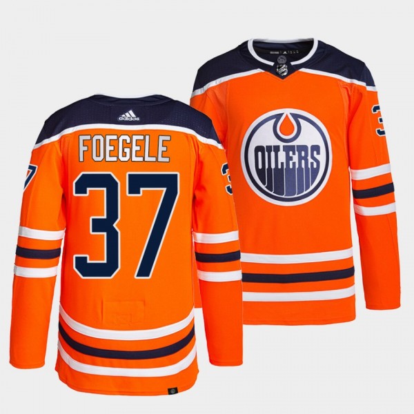 Edmonton Oilers Authentic Pro Warren Foegele #37 O...