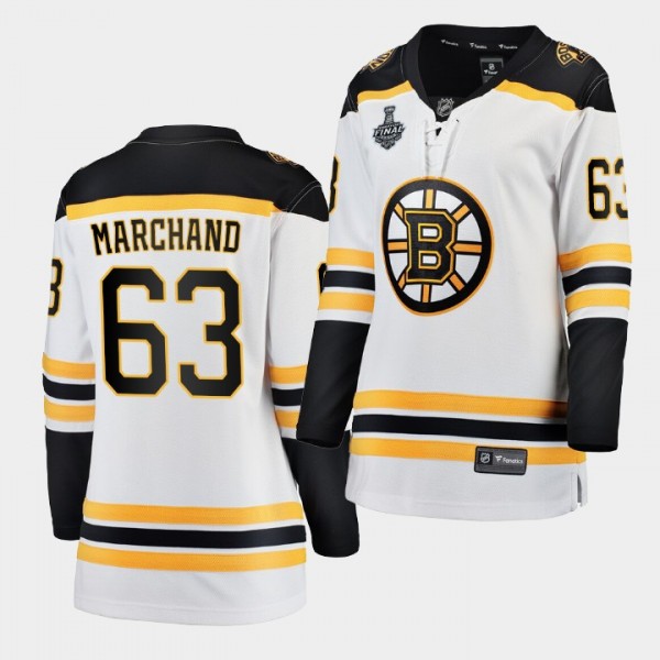 Brad Marchand #63 Home Bruins 2019 Stanley Cup Fin...