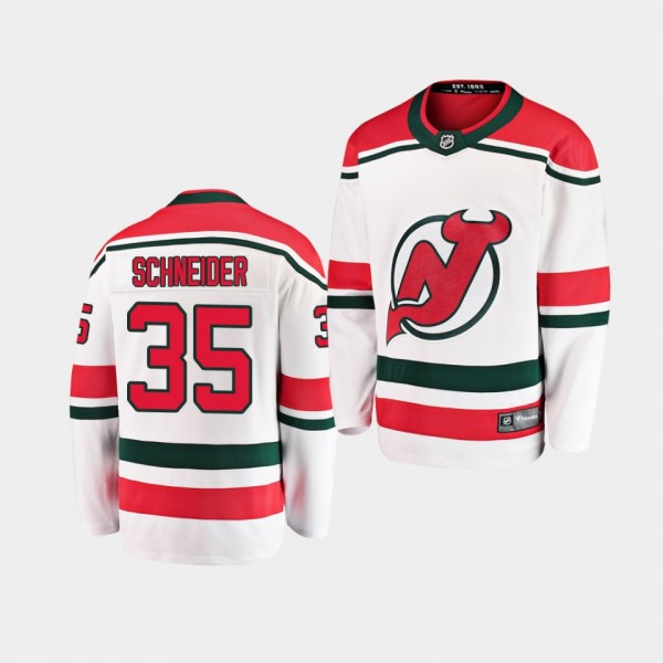 Youth Jersey Cory Schneider #35 New Jersey Devils ...