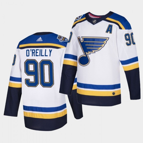 Ryan O'Reilly #90 Blues 2020 NHL All-Star Away Aut...