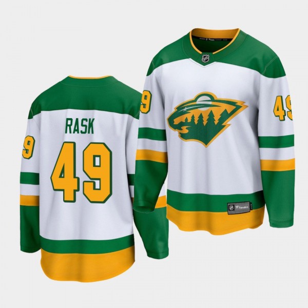 Victor Rask Minnesota Wild 2021 Special Edition Wh...