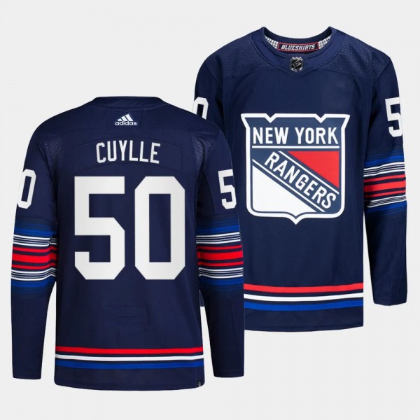 Will Cuylle New York Rangers 2023-24 Alternate Nav...