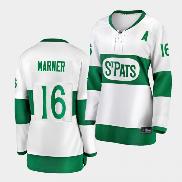 Mitchell Marner #16 Maple Leafs 2021 St. Pats Wome...