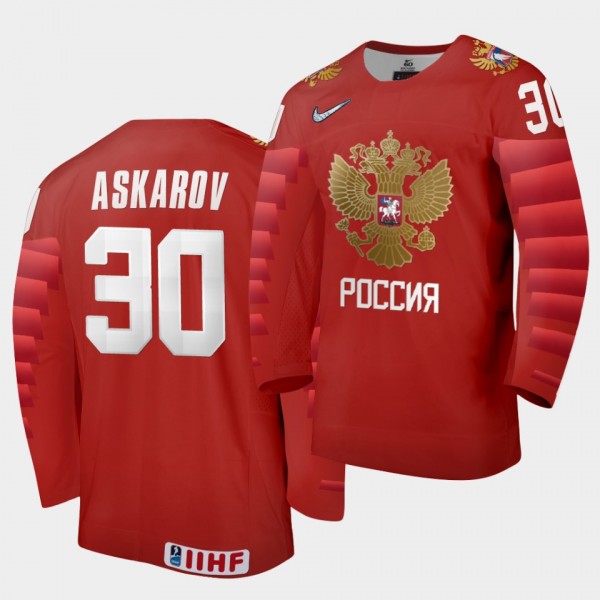 Russia Yaroslav Askarov 2020 IIHF World Junior Ice...
