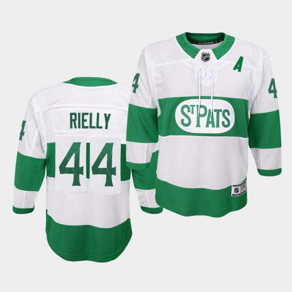 Morgan Rielly #44 Maple Leafs 2021 St. Pats Youth ...