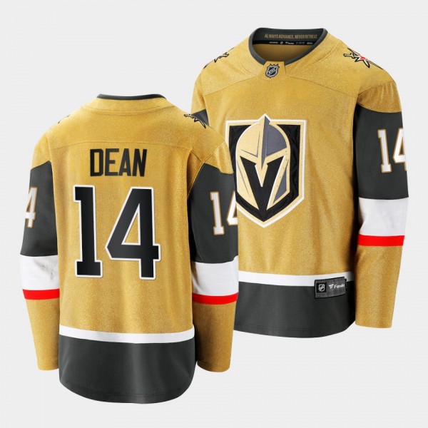 Zach Dean Vegas Golden Knights 2021 NHL Draft Jers...